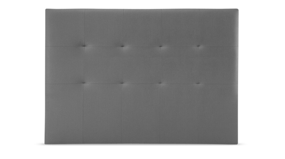 Cabecero Tapizado BLUME para Cama 150 Polipiel Blanco ( 160 x 50 x 7 cm)